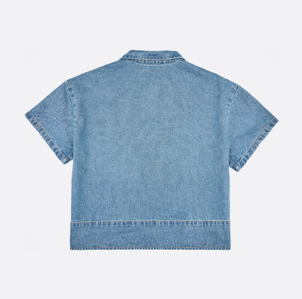 FTCX Heritage Denim Quarter-Zip Shirt