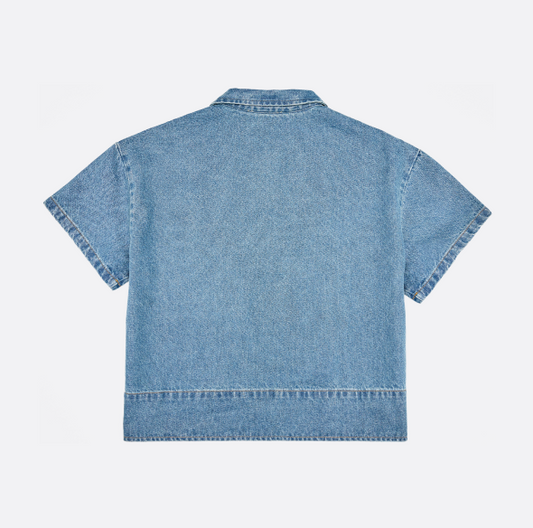 FTCX Heritage Denim Quarter-Zip Shirt